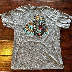 Riot society gorilla tee shirt